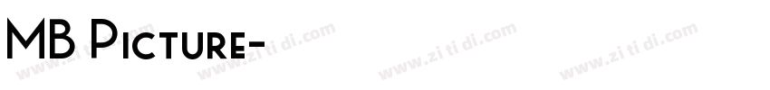MB Picture字体转换